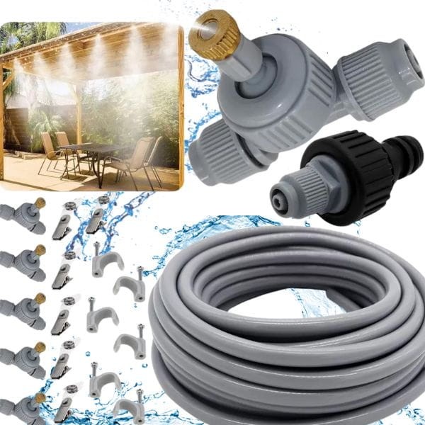 KURTYNA WODNA MGIEŁKA ZRASZACZ 10m OGRÓD KLIMA ZESTAW DO NAWADNIANIA 6 DYSZ1.jpg