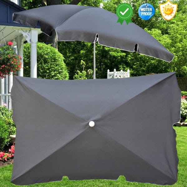 Parasol balkonowy prostokątny,  łamany, ogrodowy,  szary,200x130cm12.jpg
