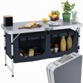 Kuchnia turystyczna szafka stół składany ogrodowy walizka kempingowy stolik43.jpg