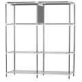 Duża szafa materiałowa składana tekstylna garderoba szafka regał 170x105x451.jpg