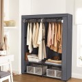 Duża szafa materiałowa składana tekstylna garderoba szafka regał 170x105x454.jpg