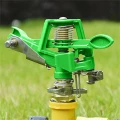Metalowy zraszacz pulsacyjny ogrodowy wbijany obrotowy do trawy 360° 6.webp