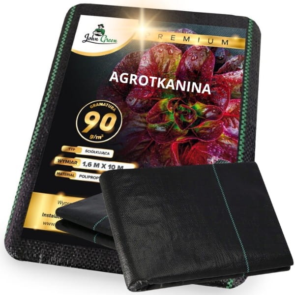 Gruba agrotkanina 1,6m x 10 m 90gm2 ściółkująca, agrowłóknina do ogrodu,  czarna.jpg