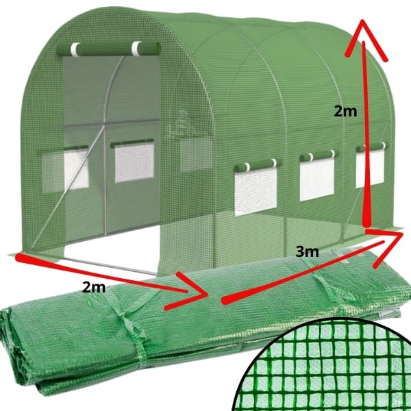 Folia zamienna 2x3x2 na tunel ogrodowy poszycie foliak, zapasowa folia.jpg