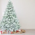 Duża sztuczna choinka 210cm drzewko świąteczne sosna ośnieżone gałęzie gęsta0.jpg
