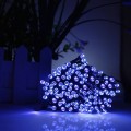 Lampki choinkowe 200LED niebieskie, światełka zewnętrzne świąteczne3.jpg