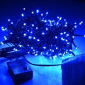 Lampki choinkowe 200LED niebieskie, światełka zewnętrzne świąteczne5.jpg