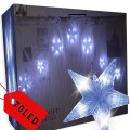 Girlanda 70LED biały zimny kurtyna świetlna gwiazdki śnieżyki na okno gwiazdki sople 7.jpg