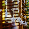 Girlanda 70LED biały zimny kurtyna świetlna gwiazdki śnieżyki na okno gwiazdki sople0.jpg