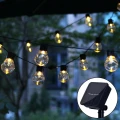 Girlanda solarna  XL 10 żarówek ogrodowa świetlna  na balkon łańcuch kulki4.webp