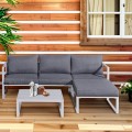 Zestaw aluminiowy, meble wypoczynkowe do ogrodu meble na tras,  MOSTRARE WHITE 4.jpg