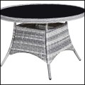 Meble z technorattanu, zestaw stołowy okrągły stół + krzesła MODERNO LIGHT GRAY8.jpg