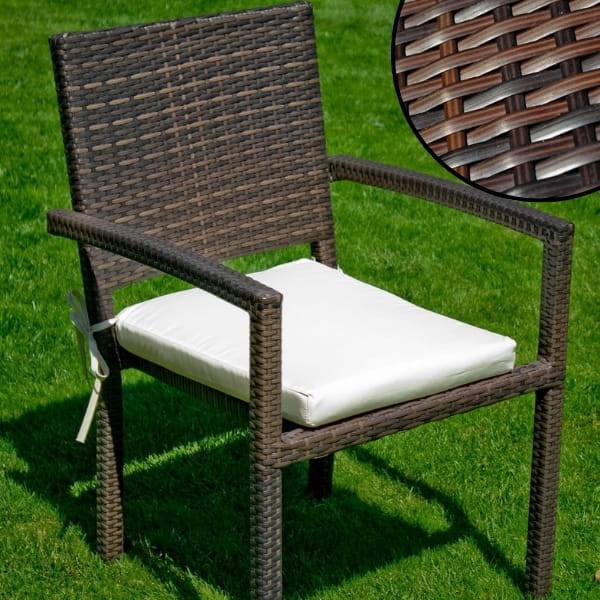 Krzesło ogrodowe, z brązowego technorattanu, aluminiowe ADORAZIONE.jpg