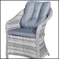 Szary fotel,  duże krzesło ogrodowe,  stalowe  MODERNO LIGHT GRAY5.jpg