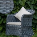 Ciemnoszary fotel,  duże krzesło ogrodowe,  stalowe  MODERNO DARK GRAY 7.jpg