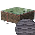 Mały stolik ogrodowy 70x70x30 stolik kawowy, szary technorattan1.jpg