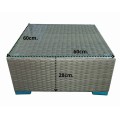 Mały stolik ogrodowy 60x60x30 stolik kawowy z technorattanu, TINTO GRAY5.jpg