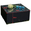 Czarny  stolik ogrodowy 60x60x30 stolik kawowy z technorattanu, TINTO BLACK1.jpg