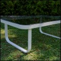 Biały stolik ogrodowy 55x90x34cm , aluminiowy ze szklanym blatem  RARO3.jpg