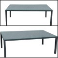 Duży czarny  stół  ogrodowy 200x100x74cm  z technorattanu, stół na taras2.jpg