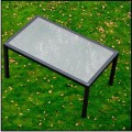 Czarny  stół  ogrodowy 150x90x74cm  z technorattanu, ze szklanym blatem 7.jpg