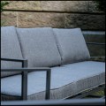 Sofa  ogrodowa 204cm.  z aluminium + poduszki, szary kanapa  MOSTRARE GRAY 1.jpg