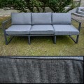 Sofa  ogrodowa 204cm.  z aluminium + poduszki, szary kanapa  MOSTRARE GRAY 7.jpg