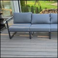 Sofa  ogrodowa 204cm.  z aluminium + poduszki, szary kanapa  MOSTRARE GRAY 00.jpg