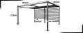 Pawilon ogrodowy 2,92x3,92m , aluminiowa pergola z rozkładanym dachem PRATTO8.jpg