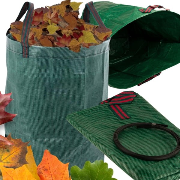 Worek ogrodowy 272L torba ogrodowa pojemnik kosz na liście trawę duży mocny77.jpg