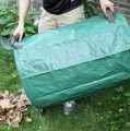 Mocny worek ogrodowy 120L torba ogrodowa pojemnik kosz na liście trawę 0.jpg