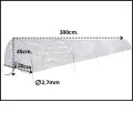 Tunel ogrodowy 3m foliowy mini szklarnia ogrodowa uprawa roślin grządka rozsadnik 2.jpg