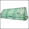 Mini szklarnia 270x90x90  ogrodowa, 3 sekcje do uprawy roślin tunel foliowy 5.jpg