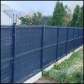 Antracytowa siatka cieniująca 1,5x10m, 90%, osłona na ogrodzenie, siatka maskująca + 100 opasek 06.jpg