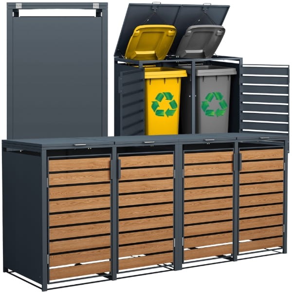 4x osłona kosza na śmieci 240 L zabudowy śmietnika, schowek na kubły1.jpg.jpg