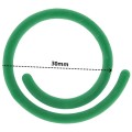 50x zapinki do mocowania roślin  30mm klipsy spiralne spiralki zielone5.jpg