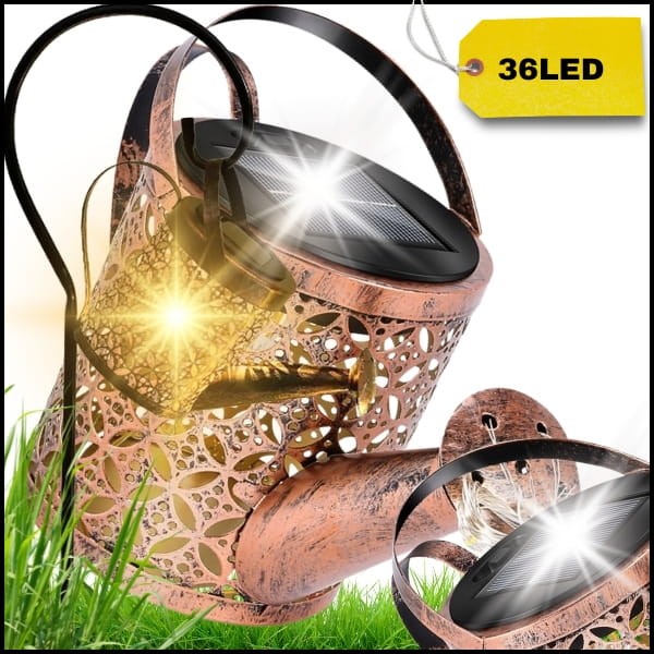 Lampa ogrodowa 36LED konewka solarna wbijana z czujnikiem zmierzchu mocna07.jpg