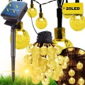 Kulki girlanda świetlna 20LED 5m solarna ogrodowa lampki ogrodowe do ogrodu08.jpg