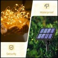 Girlanda solarna 100LED ogrodowa świetlna żarówek na balkon łańcuch4.jpg