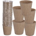 Doniczki torfowe 20 szt. biodegradowalne na rozsadowe sadzonki , śr. 6cm7.jpg