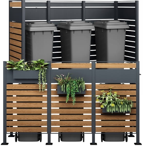 Osłona kosza na śmieci 150x251x83 cm. zabudowa śmietnika schowek2.jpg