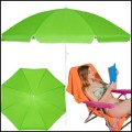 Zielony parasol na plażę 180cm plażowy ogrodowy łamany składany biwakowy (1)3.jpg
