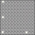 Dwustronna osłona balkonowa z technorattanu, wysokość 90cm - Zebra RC326.jpg