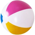 Dmuchana piłka plażowa duża kolorowa do wody na basen plażę paski 40cm2.webp