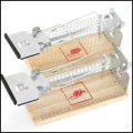2x metalowa pułapka żywołapka na myszy szczury gryzonie myszołapka 17x6cm.png