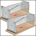 2x metalowa pułapka żywołapka na myszy szczury gryzonie myszołapka 17x6cm1.png