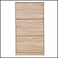 Dębowa szafka na buty 113x60x24cm regał 3 komory komoda do przedpokoju 6.png