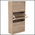 Dębowa szafka na buty 113x60x24cm regał 3 komory komoda do przedpokoju 8.png
