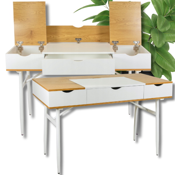 Biurko eleganckie do gabinetu biura szuflada nowoczesne komputerowe 120x60cm.png