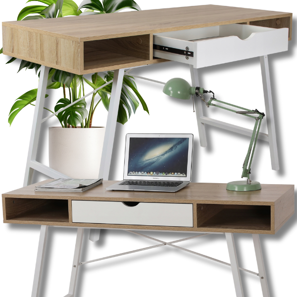 Biurko do gabinetu 120x48cm biura szuflady skandynawskie duże komputerowe4.png